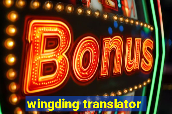 wingding translator